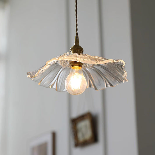 Lampe Verre Délicat Style Vintage - Foivo