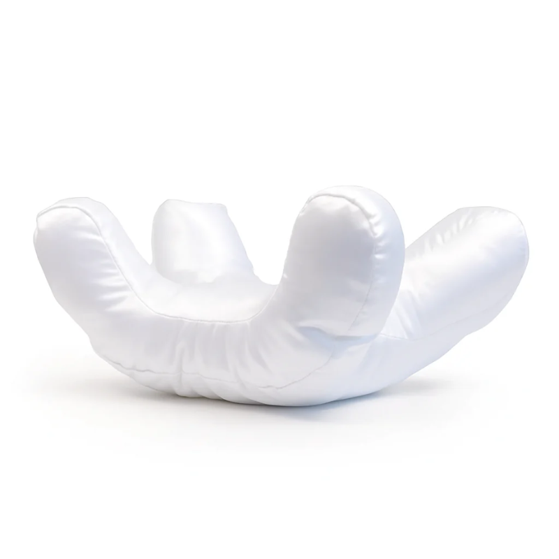 Oreiller de Bien-être Contour et Taie de Soie