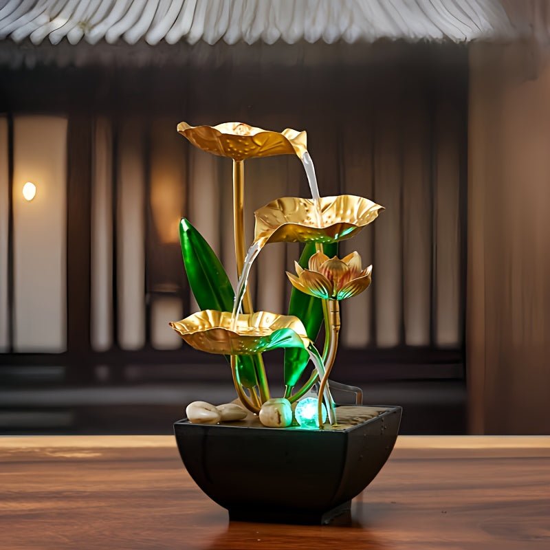 Fontaine dintérieur LED avec éclairage Ambiance Relaxante