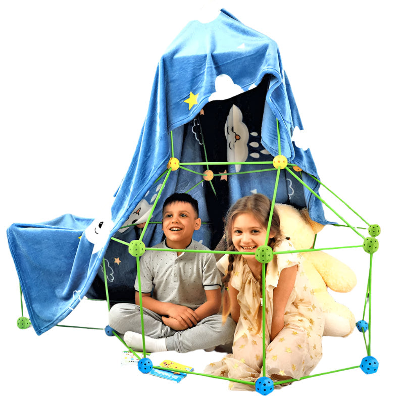 Jeu de Construction de Château - Jouet Éducatif Créatif - BlxckFR