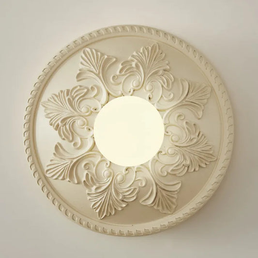 Lampe Murale Design en Verre et Résine Élégante - Foivo