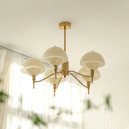 Lustre Raffiné en Verre Cristal Français - Foivo