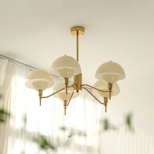 Lustre Raffiné en Verre Cristal Français - Foivo