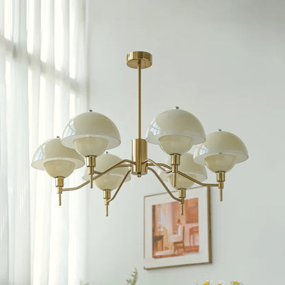Lustre Raffiné en Verre Cristal Français