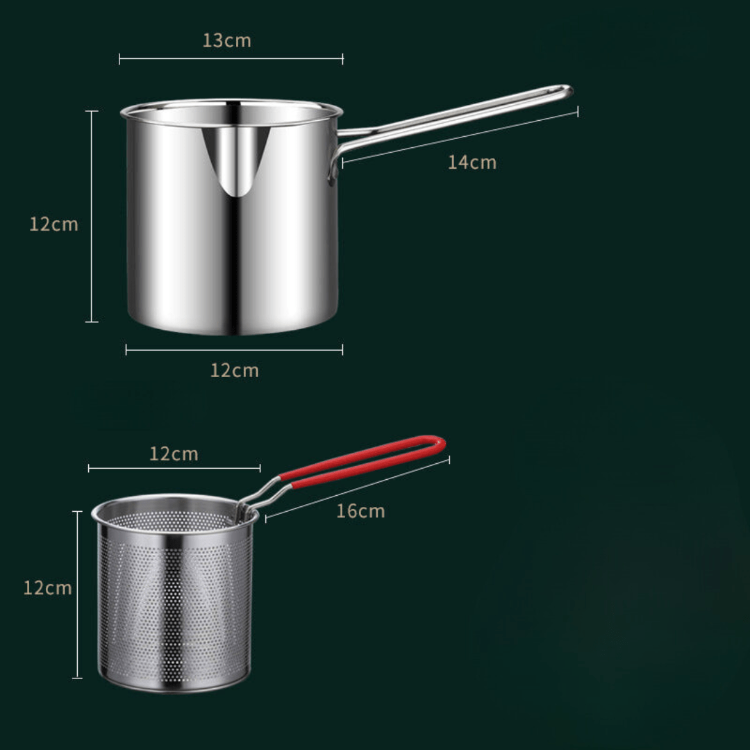 Friteuse Multifonctionnelle en Acier Inoxydable 1