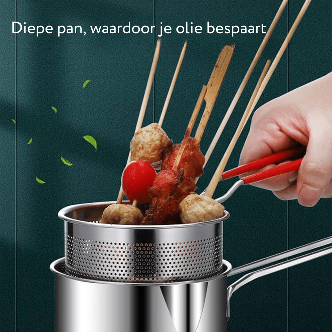 Friteuse Multifonctionnelle en Acier Inoxydable 3