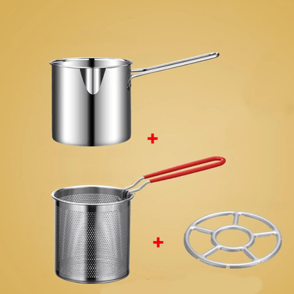 Friteuse Multifonctionnelle en Acier Inoxydable 9