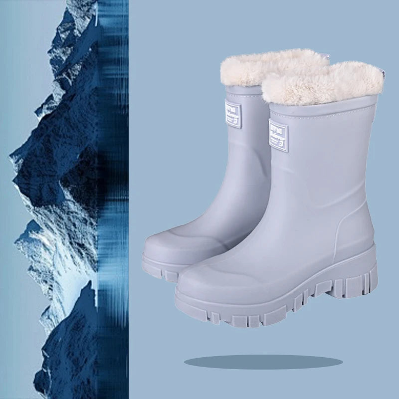 Bottes Femme Hivernales Imperméables Isolées - Foivo