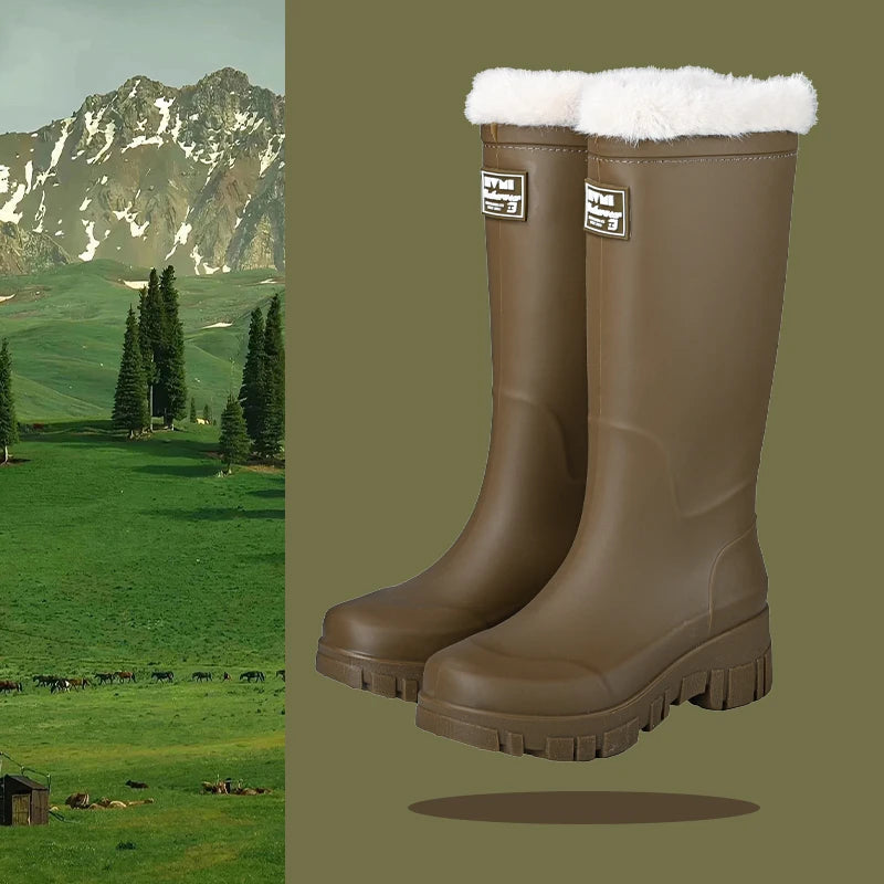 Bottes Femme Hivernales Imperméables Isolées
