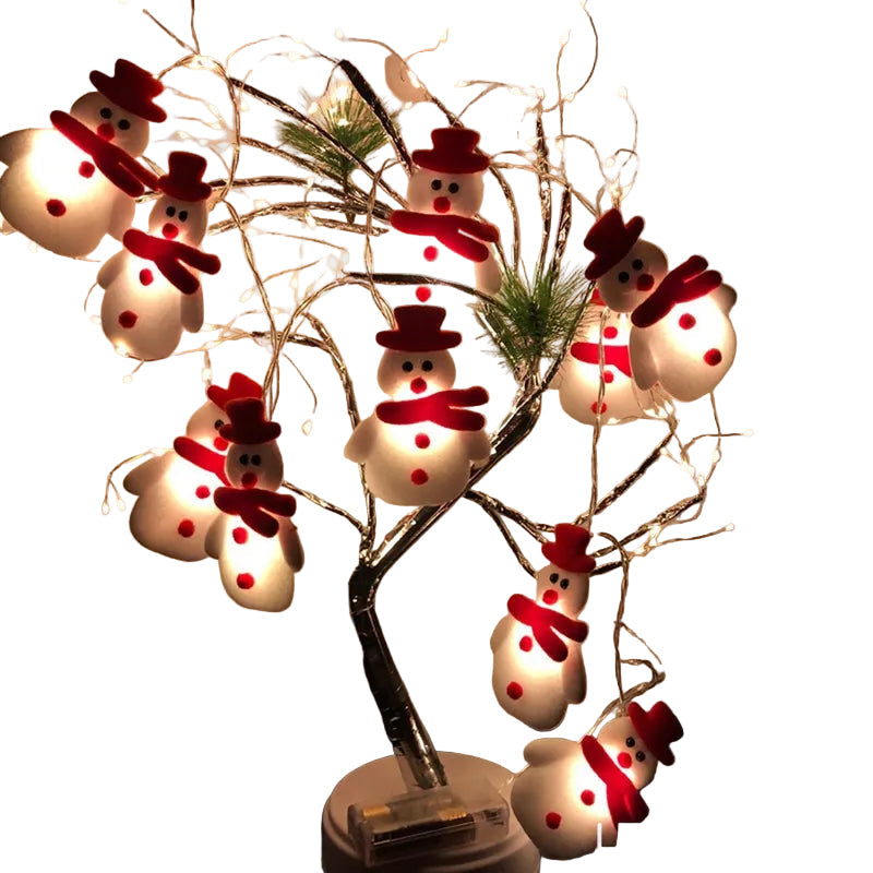 Lumières d'Arbre Hiver Éclairage LED Blanc - Foivo