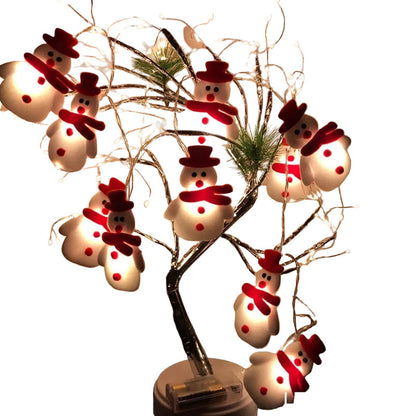 Lumières d'Arbre Hiver Éclairage LED Blanc - Foivo