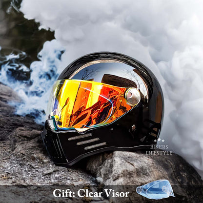 Casque Moto Tout Équipé Sécurité Max