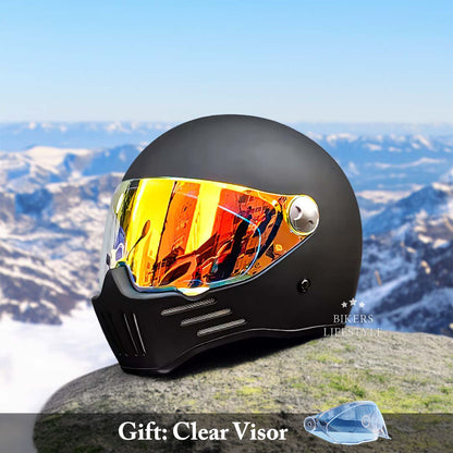 Casque Moto Tout Équipé Sécurité Max