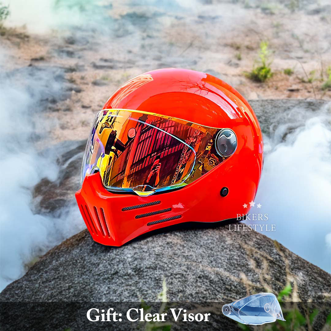 Casque Moto Tout Équipé Sécurité Max