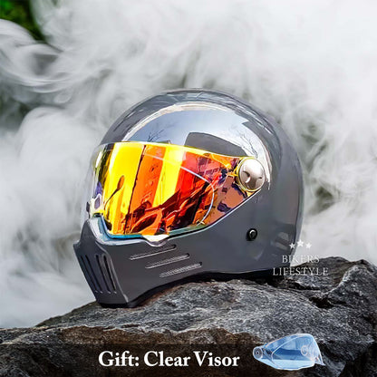 Casque Moto Tout Équipé Sécurité Max