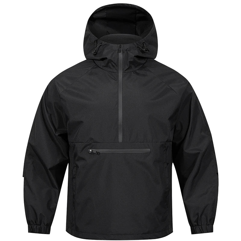 Veste Outdoor Étanche avec Capuche Réglable - blxckfr
