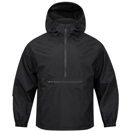 Veste Outdoor Étanche avec Capuche Réglable - blxckfr