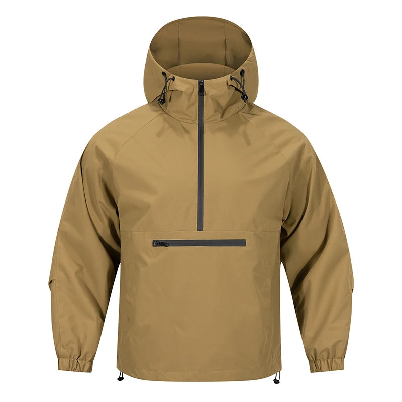 Veste Outdoor Étanche avec Capuche Réglable