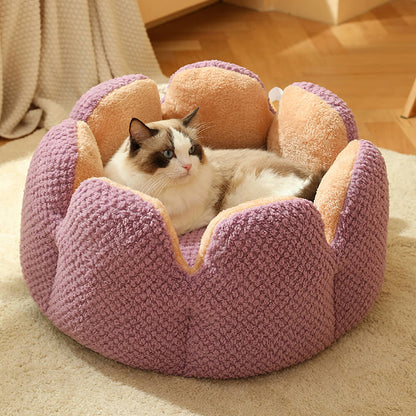 Lit Douillet Fleur pour Chat et Chien