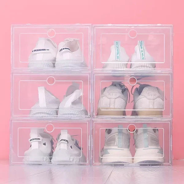 Rangement Chaussures Boîtes Transparentes Empilables - BlxckFR