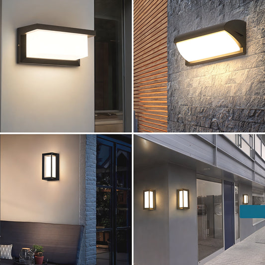 Lampe Murale LED Extérieur à Détection de Mouvement Moderne - BlxckFR
