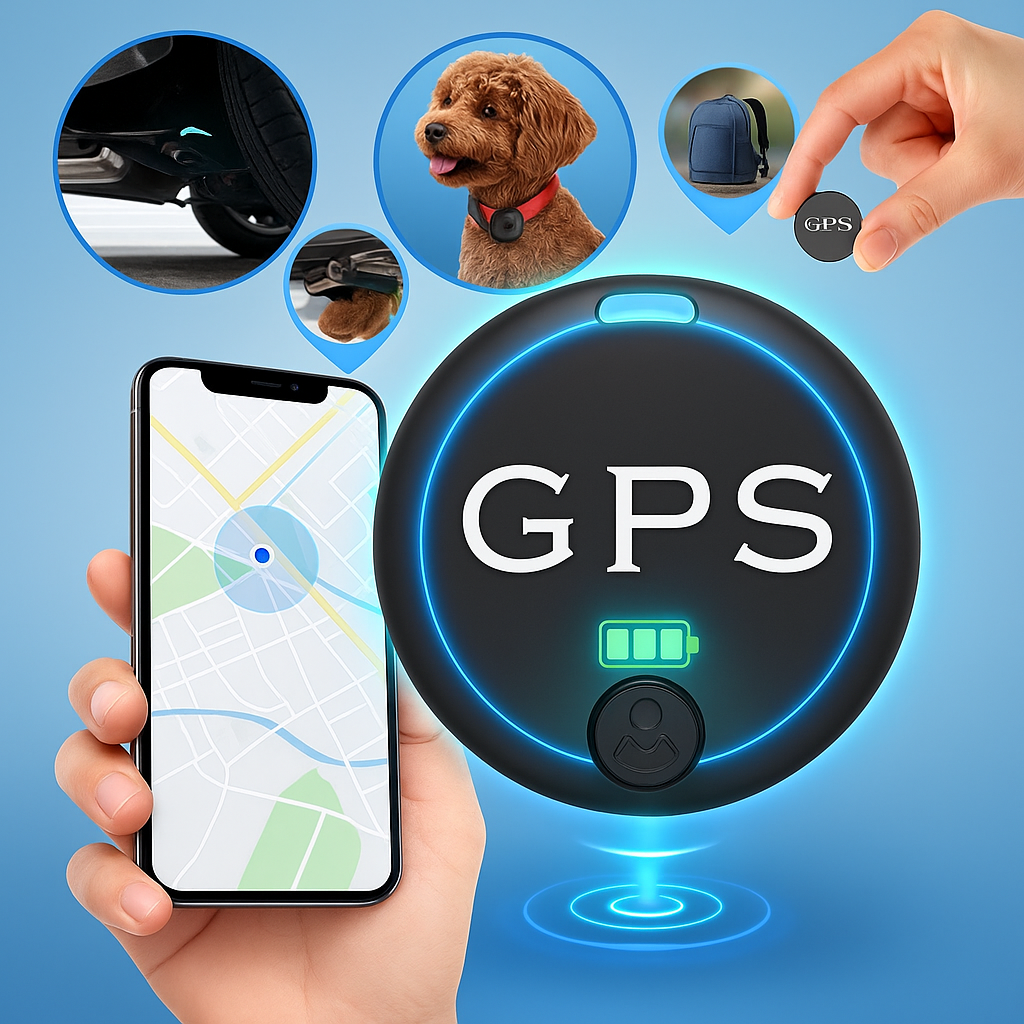 Traceur GPS Aimanté Voiture Animal de Compagnie - BlxckFR