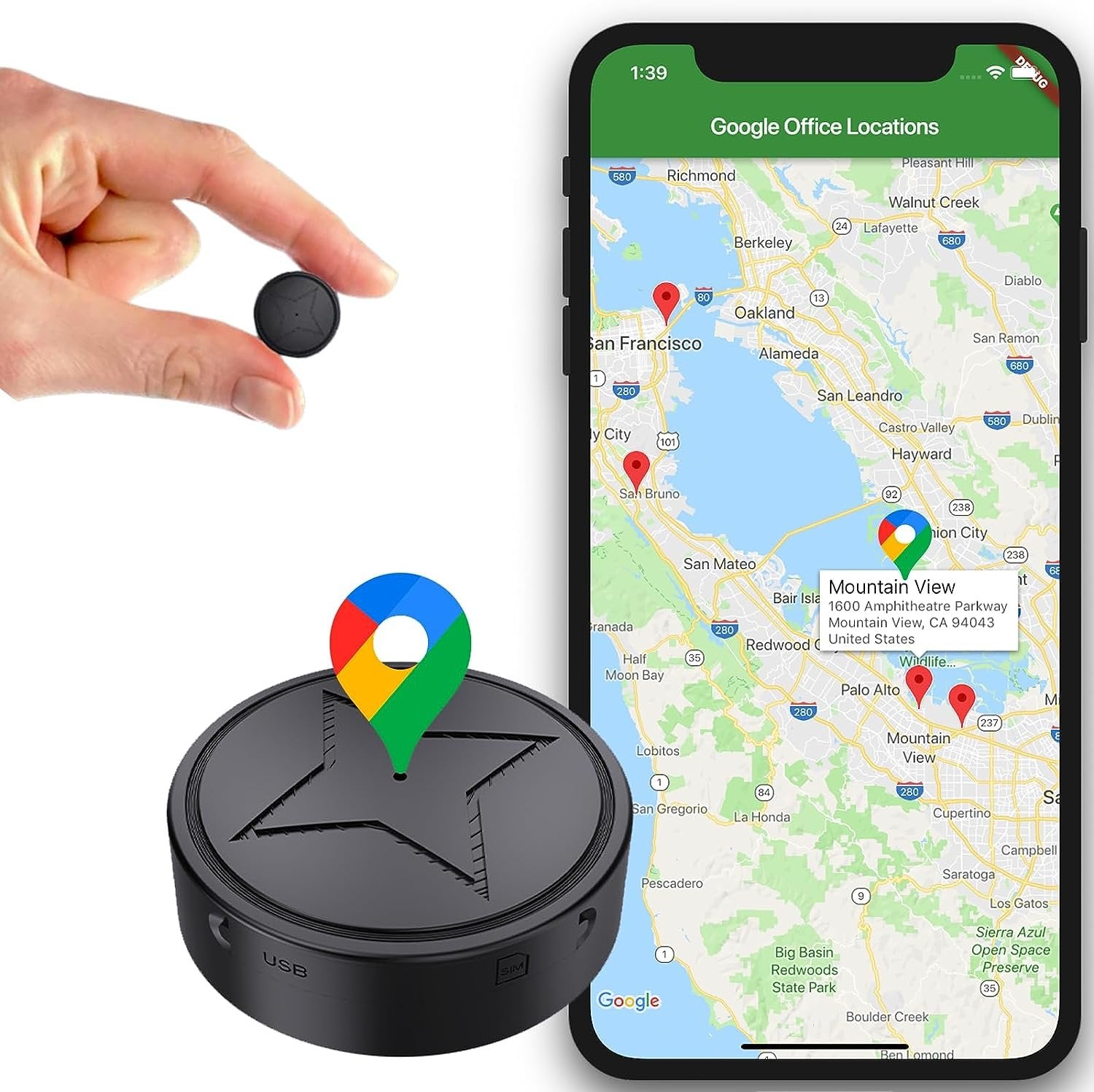 Traceur GPS Miniature Puissant pour Voiture - Foivo
