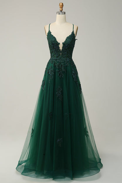 Robe de Soirée Élégante Laçage Dos - Foivo