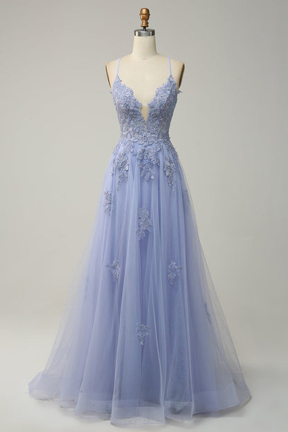 Robe de Soirée Élégante Laçage Dos