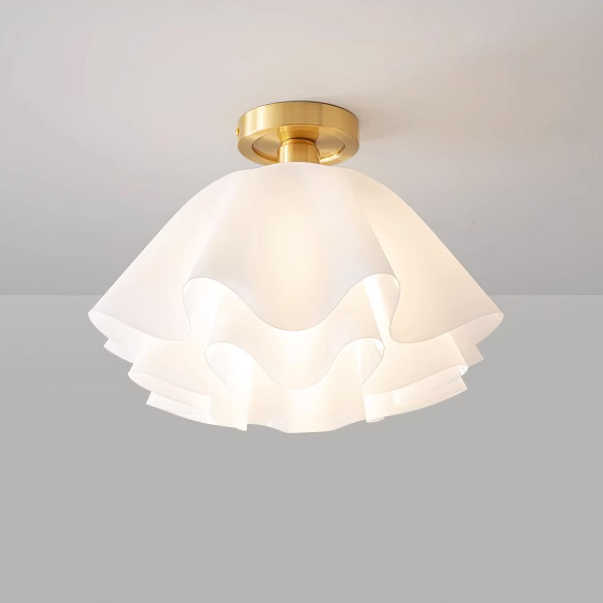 Lampe Plafond Cuivre Chic et Élégante - Foivo