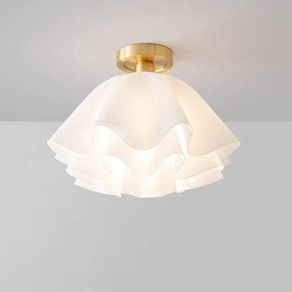 Lampe Plafond Cuivre Chic et Élégante