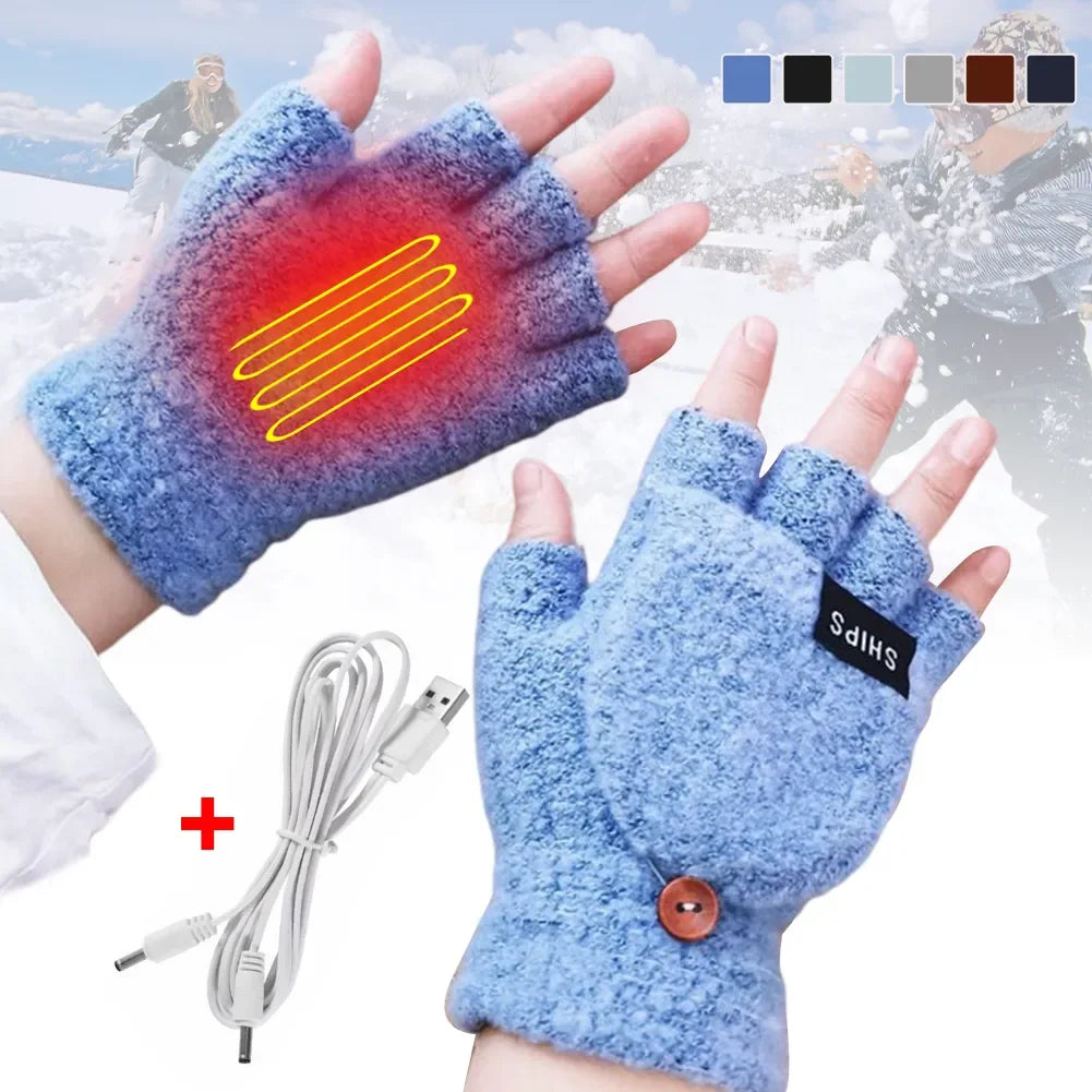 Gants Chauffants Unisexe Rechargeables 5