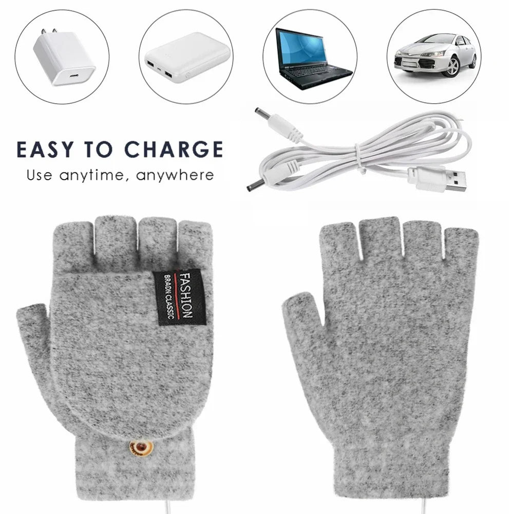 Gants Chauffants Unisexe Rechargeables 8