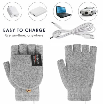 Gants Chauffants Unisexe Rechargeables 8
