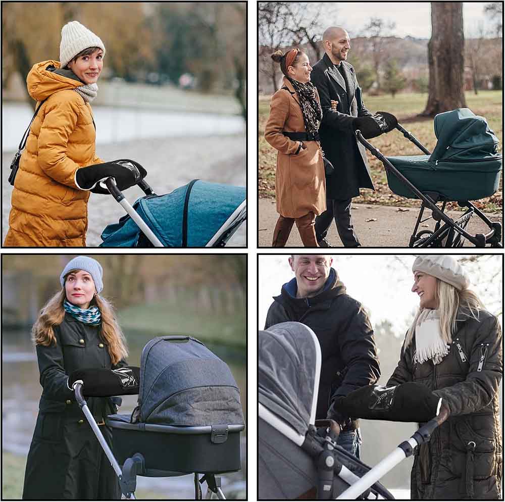 Gants de Poussette Isolants pour Hiver 2