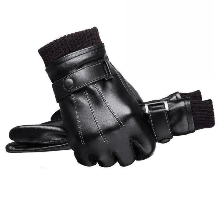 Gants en Cuir pour Hommes Classiques 7