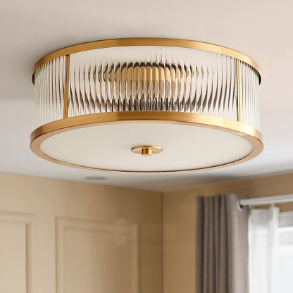 Lampe Plafond Rétro en Métal Chic