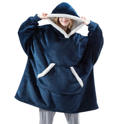 Plaid Capuchon Doublure Polaire