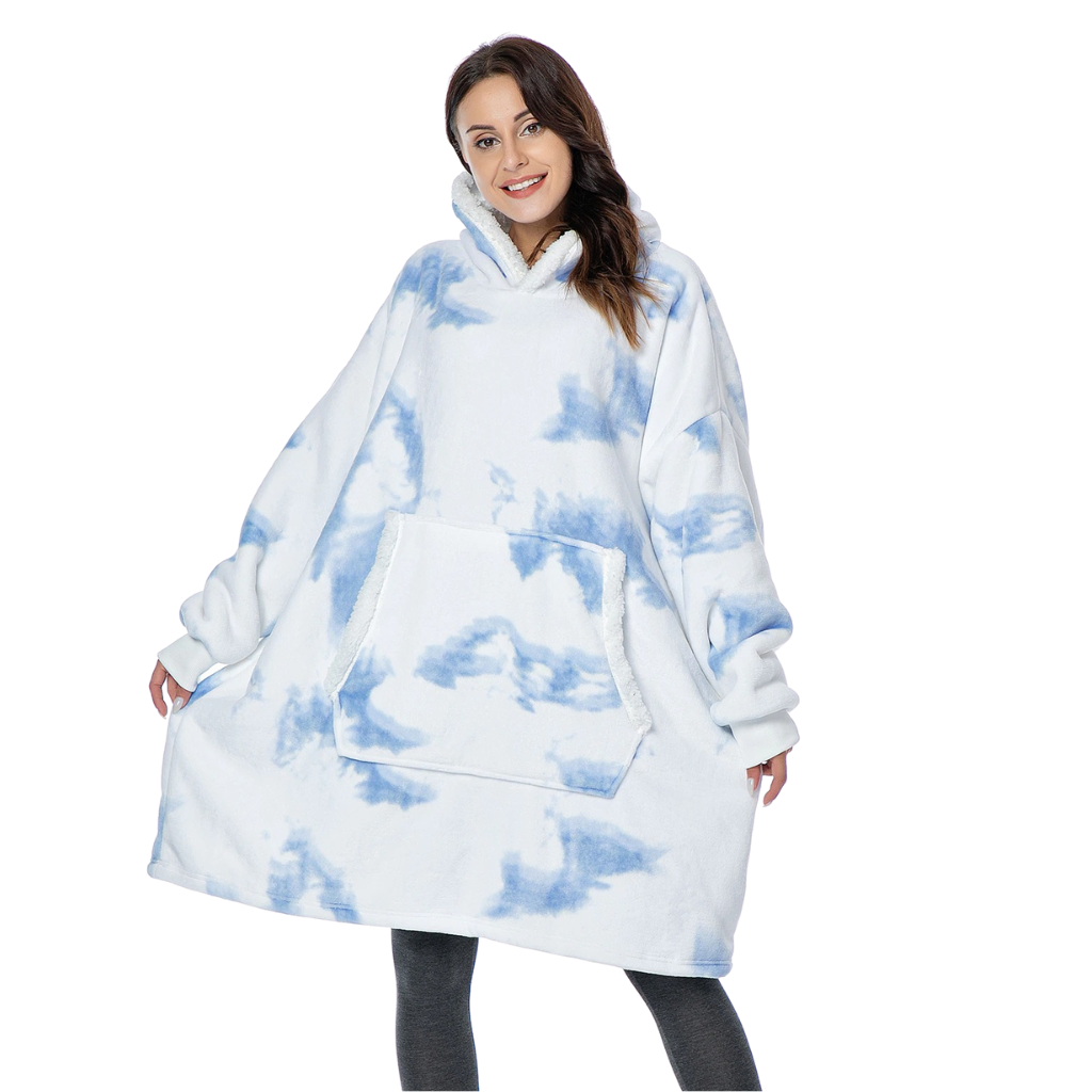 Plaid Capuchon Doublure Polaire