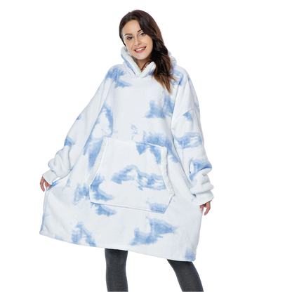 Plaid Capuchon Doublure Polaire