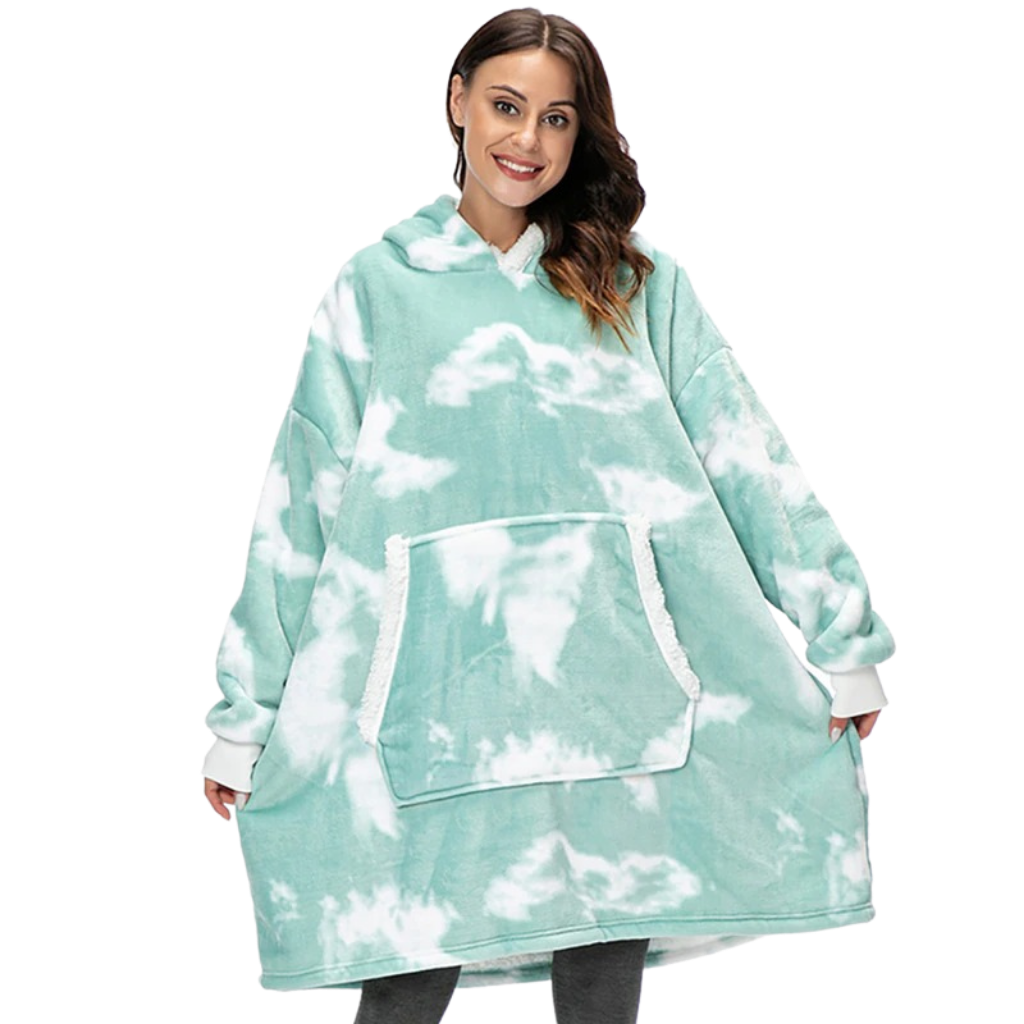 Plaid Capuchon Doublure Polaire