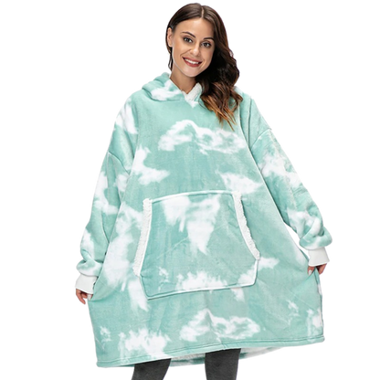 Plaid Capuchon Doublure Polaire