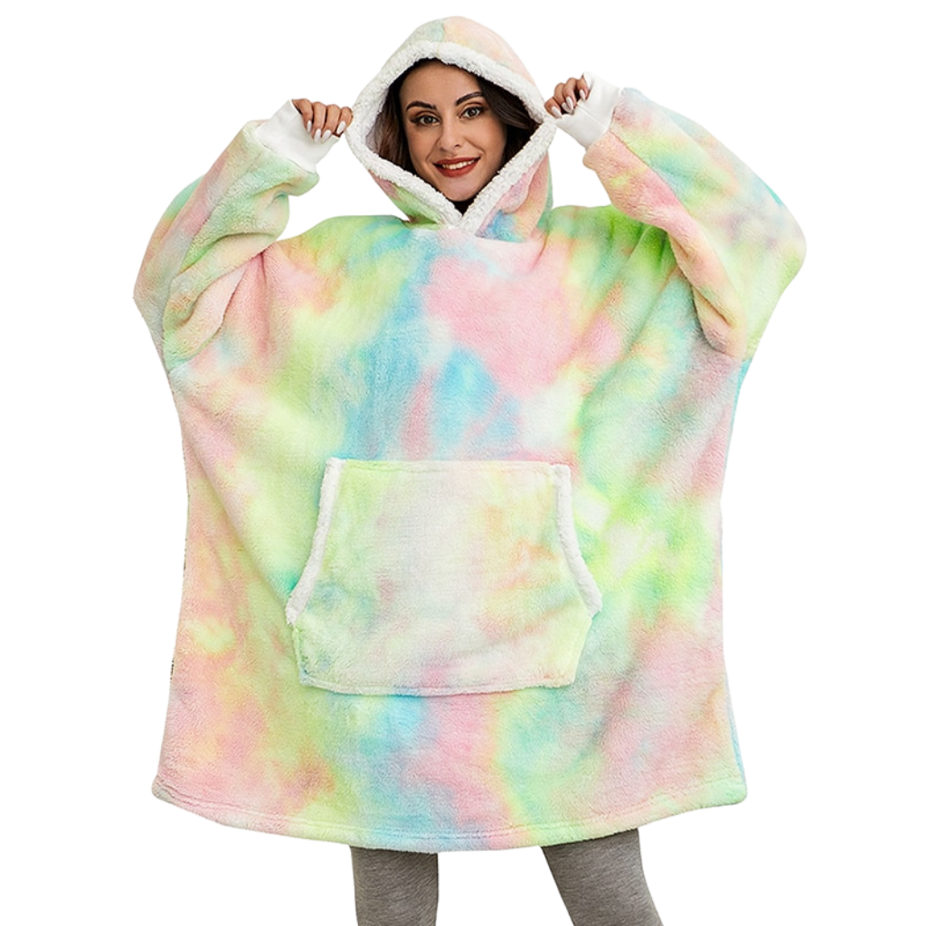 Plaid Capuchon Doublure Polaire