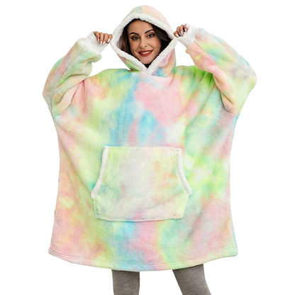 Plaid Capuchon Doublure Polaire