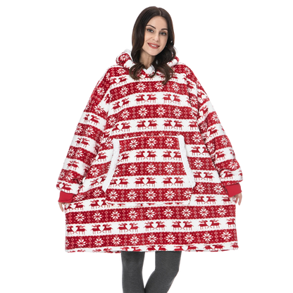 Plaid Capuchon Doublure Polaire