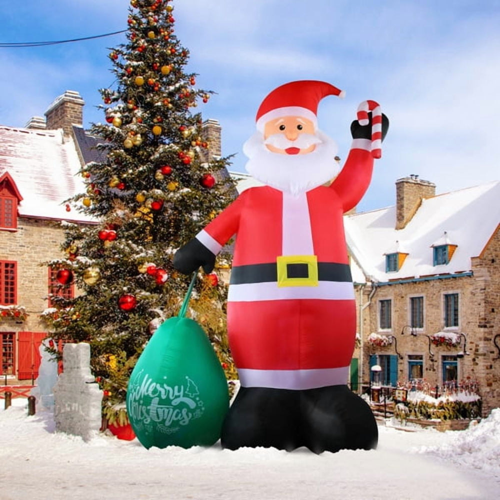 Décorations de Noël Géantes Extérieures avec Guirlandes LED - BlxckFR