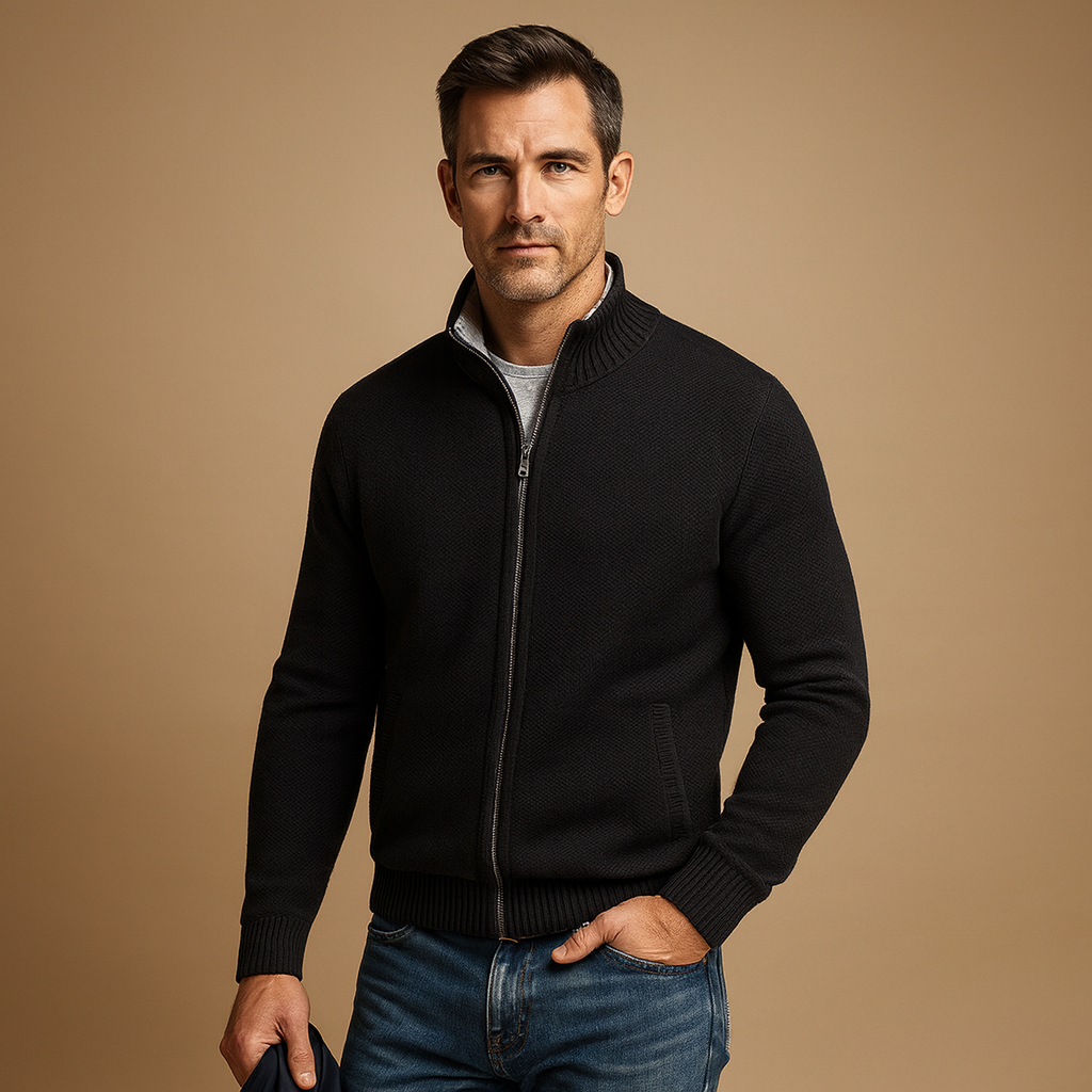 Gilet Homme Zippé Classique Polyvalent 5
