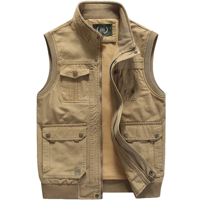 Gilet Vintage Multi-Poches pour Hommes 7