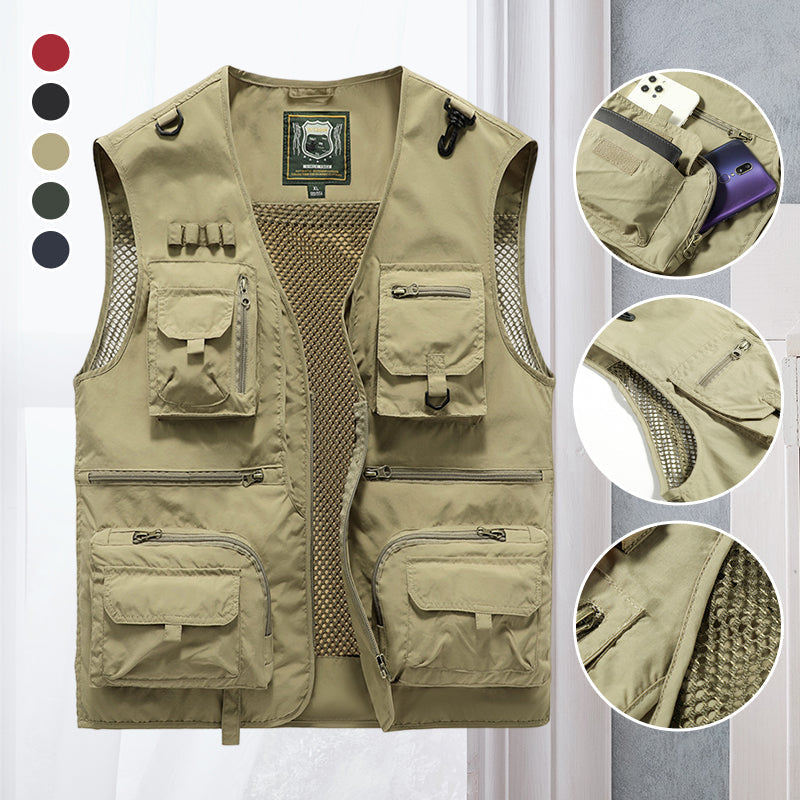 Gilet d'extérieur pour hommes fonctionnel 2