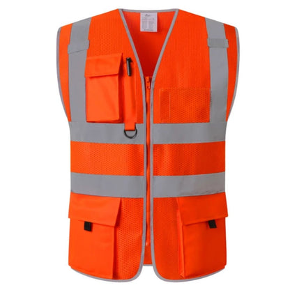 Gilet de travail haute visibilité réfléchissant 1